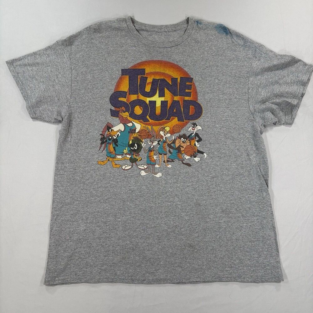 Tune Squad Space Jam T Shirt Gray
